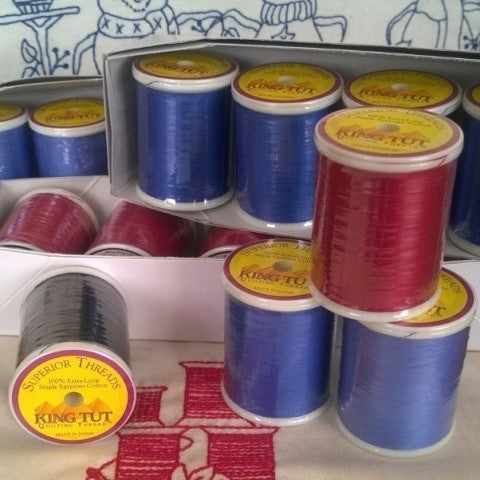 Kint Tut Bird Brain Blue Machine Embroidery Thread – Bird Brain Designs